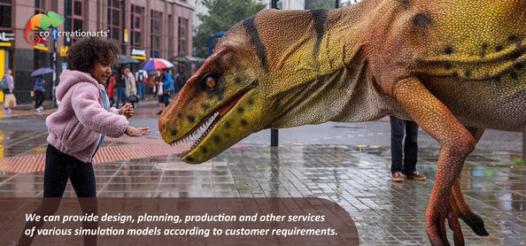 Phẩm chất Một con khủng long hoạt hình thực tế nhà máy