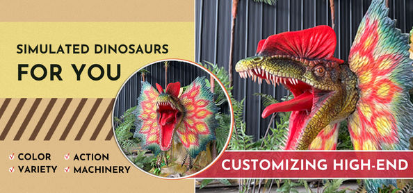 Phẩm chất Một con khủng long hoạt hình thực tế nhà máy
