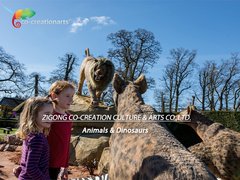 Động vật nhân tạo Safari Sư tử hoạt hình thực tế cho công viên sở thú 110v 220v