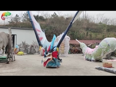 Màu mô phỏng Animatronic Dragons Mô hình hoạt hình 5 mét