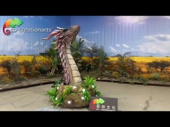 Animatronic Dragon Theme Park trang trí kích thước thực tế