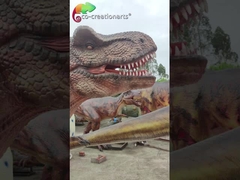 Kích thước thực sự Animatronic Dinosaur T-Rex Mô hình thực tế của khủng long cho công viên giải trí