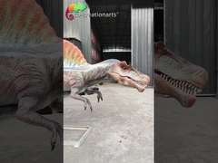 Công viên giải trí Life Size Animatronic Dinosaurs Spinosaurus Cho công viên giải trí sân chơi