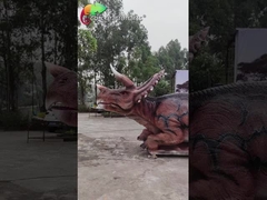 Mô hình Triceratops Animatronic cho trang trí công viên giải trí