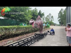 Animatronic Spinosaurus mô phỏng khủng long với đường đua 15m cho công viên giải trí