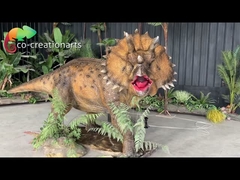 Mô phỏng kích thước cuộc sống Triceratops hoạt hình cho công viên Jurassic