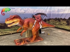 Trẻ em Animatronic Đi bộ khủng long Đi xe điện Đi xe T Rex