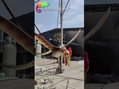 Công viên giải trí khủng long Jurassic Animatronic Pterosaur không thấm nước 1,2 mét
