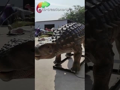 Khủng long nhân tạo Ankylosaurus hoạt hình CE 5M cho triển lãm trung tâm mua sắm