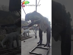 Sunproof Fiberglass Animatronic T Rex Theme Park Dinosaurs Tùy chỉnh