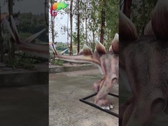 Tượng Stegosaurus Animatronic Animatronic Bản sao bằng sợi thủy tinh Bản sao bằng nước