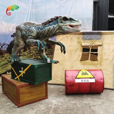 Khủng long hoạt hình Velociraptor 3m