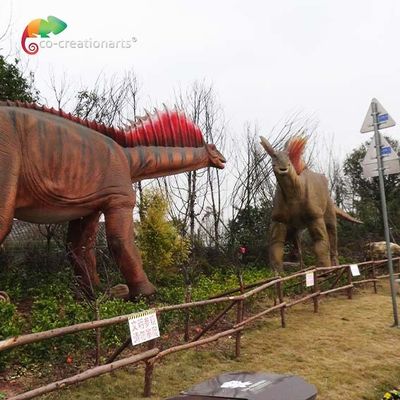 Công viên chủ đề Kích thước cuộc sống Khủng long hoạt hình Amargasaurus 12 mét
