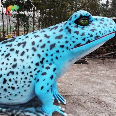 Người máy khổng lồ Động vật hoạt hình thực tế Màu xanh Ếch giả thực tế 50hz 60hz
