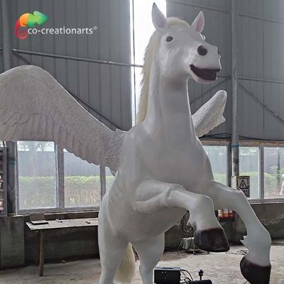 CE Chứng minh thời tiết Mô phỏng Động vật hoạt hình thực tế Pegasus Fun Park Động vật