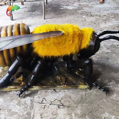Vườn thực vật Kích thước nhỏ Animatronic Bee Robotic Côn trùng Tùy chỉnh