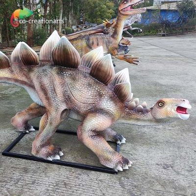 Tượng Stegosaurus Animatronic Animatronic Bản sao bằng sợi thủy tinh Bản sao bằng nước