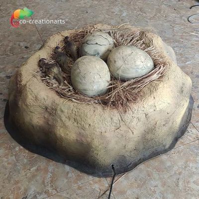 Mô phỏng cao Công viên kỷ Jura Trứng khủng long nở trong tùy chỉnh bảo tàng