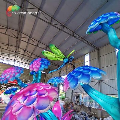 Đèn lồng lễ hội Trung Quốc có thể tùy chỉnh Côn trùng nhựa hình động vật