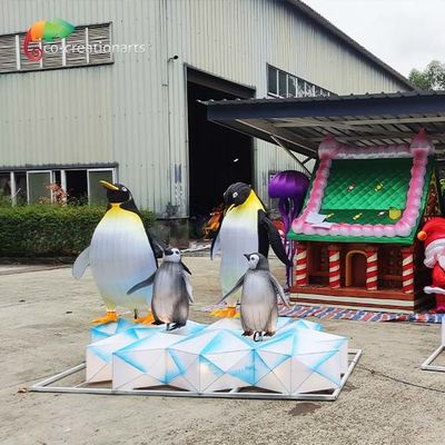Công viên thủy cung Lễ hội Trung Quốc Đèn lồng Đèn lồng chim cánh cụt Kháng thời tiết