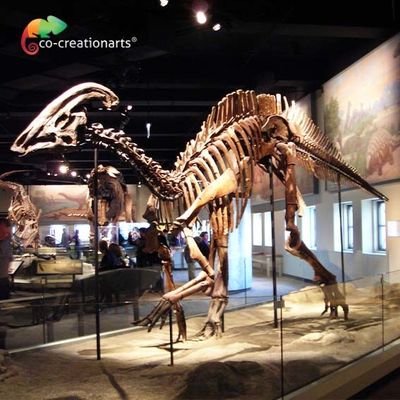 Chống thấm Jurassic World Replica Parasaurolophus Skeleton dài 15 mét