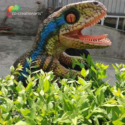 Thiết bị sân chơi khủng long không thấm nước Con rối khủng long hoạt hình cho công viên khủng long