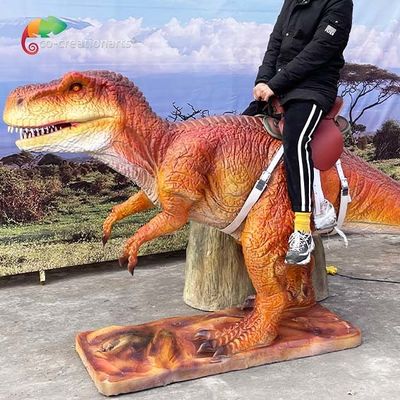 Trẻ em Animatronic Đi bộ khủng long Đi xe điện Đi xe T Rex