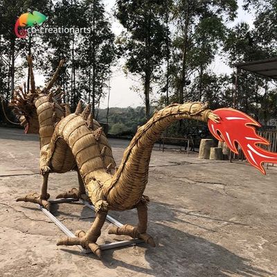 Khung thép Custom Made Animatronic Rơm Handmade Rồng