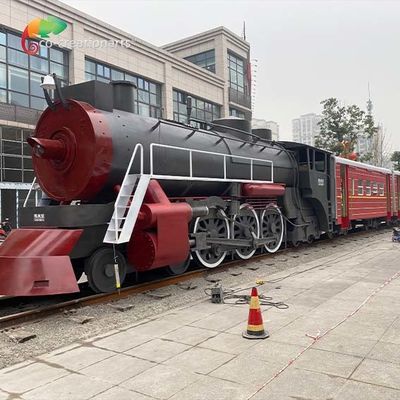 Triển lãm Sân chơi Plaza Trang trí Tàu kim loại Chống gỉ