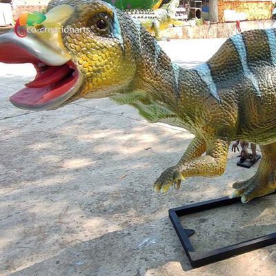 Vòng quay đầu Kích thước cuộc sống Khủng long hoạt hình Mô phỏng Hadrosauridae