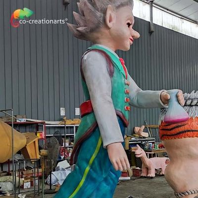 Weather Proof Large Custom Made Animatronics Với đèn LED được cá nhân hóa