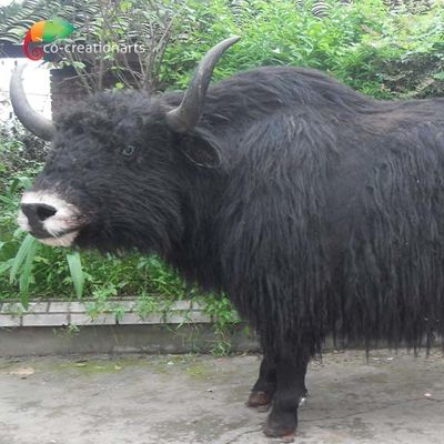 Giá tốt. Bản sao hoạt hình động vật sống động như thật tùy chỉnh Động vật hoang dã Yak cho triển lãm trực tuyến