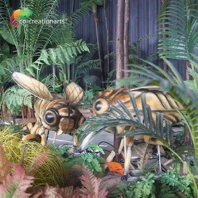 Trang trí sân vườn Cicada Animatronic Côn trùng Chuyển động sống động như thật