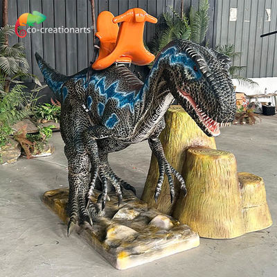 Ce Chứng nhận Animatronic Dinosaur Ride Velociraptor Ride 4m