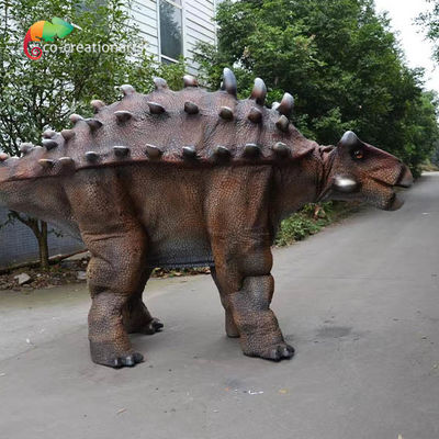 Vải Animatronic Dinosaur Ankylosaurus Halloween Costume Diễn viên Kiểm soát chuyển động