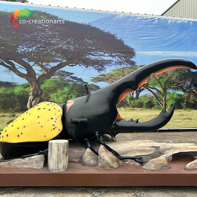 Sợi thủy tinh bền Hercules Beetle cho công viên giải trí trưng bày và trang trí