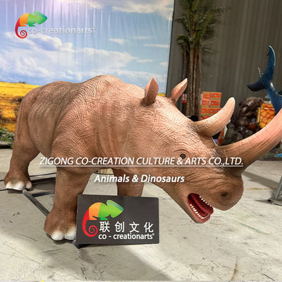 Giá tốt. Animatronic động vật mô phỏng tê giác cho trang trí công viên giải trí trực tuyến