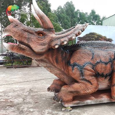 Giá tốt. Mô hình Triceratops Animatronic cho trang trí công viên giải trí trực tuyến