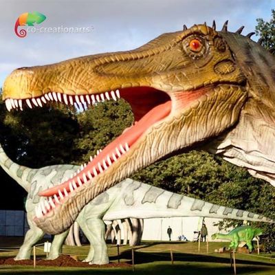 Giá tốt. Playground Infrared sensor Life Size Animatronic Dinosaurs Realistic Spinosaurus 12m trực tuyến