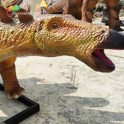 Giá tốt. Kích thước thực sự Stegosaurus Animatronic Động vật khủng long trông thực tế Cho trang trí công viên giải trí trực tuyến