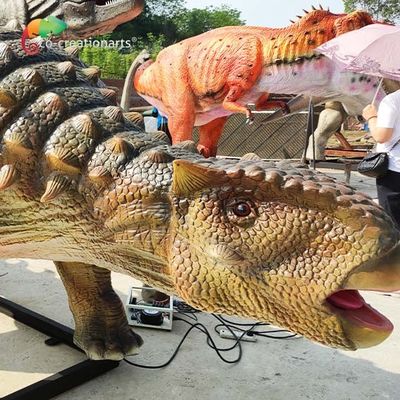 Giá tốt. Khủng long nhân tạo Ankylosaurus hoạt hình CE 5M cho triển lãm trung tâm mua sắm trực tuyến