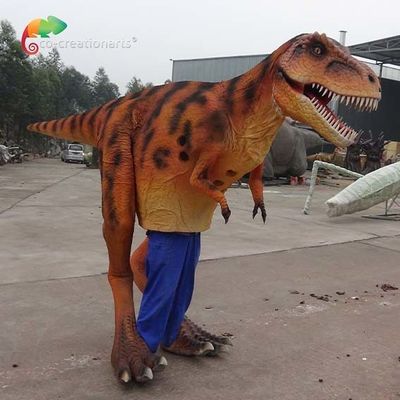 Giá tốt. Trang phục khủng long hoạt hình 4,5m Trang phục Raptor hoạt hình cho công viên kỷ niệm trực tuyến