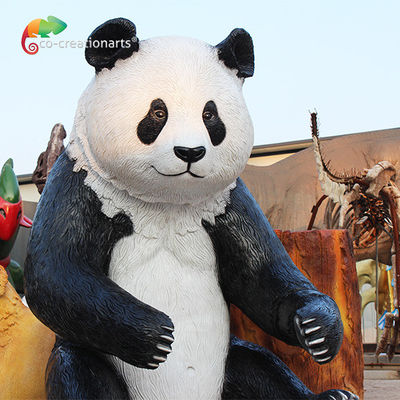Giá tốt. Water Proof Fiberglass Animatronic Panda Illuminated For Shopping Mall trực tuyến