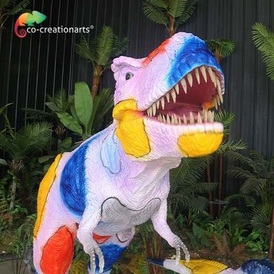 Giá tốt. Công viên giải trí Kích thước cuộc sống Gia đình khủng long hoạt hình Âm thanh tùy chỉnh trực tuyến