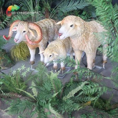 Giá tốt. Blue 110v Animatronic Sheep Động vật mô phỏng cho triển lãm động vật trực tuyến