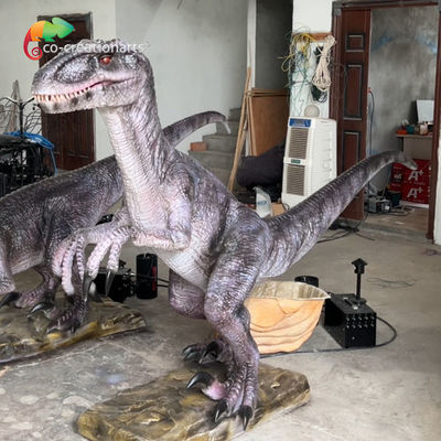 Giá tốt. Hệ thống điều khiển âm thanh thực tế Animatronic Dinsoaur Simulatio Velociraptor Cho triển lãm trực tuyến