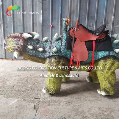 Giá tốt. Animatronic Walking Ankylosaurus Walking Dinosaurs Thiết bị sân chơi cho trẻ em trực tuyến