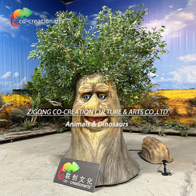 Giá tốt. Cây nói chuyện Animatronic Để trang trí công viên giải trí trực tuyến