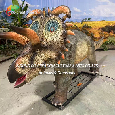 Giá tốt. Mô hình khủng long thực tế Animatronic Lokiceratops cho các công viên giải trí và triển lãm giáo dục Trực tuyến